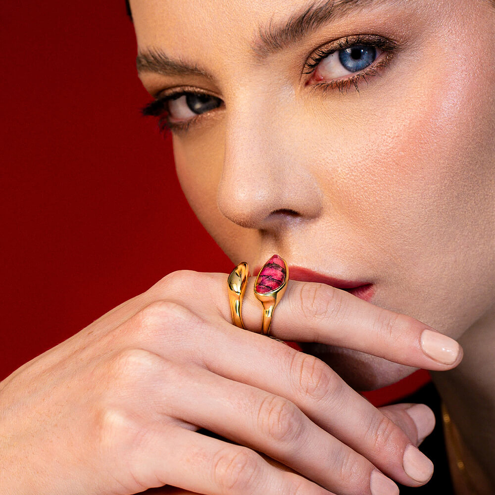 Anel Banhado a Ouro - Image 6